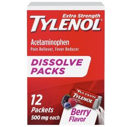 Tylenol Dissolve Packs 12-Count